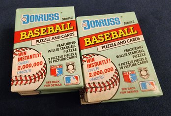 (10) Brand New Sealed Packs Of DONRUSS 1991 Baseball Cards