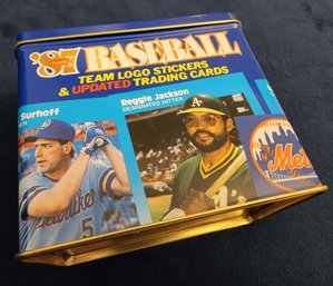 Brand New Complete Set Of 1987 FLEER Old Stock Baseball Trading Cards