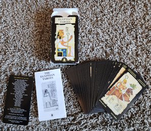 Set Of EGYPTIAN Tarot Cards With Instruction Booklet