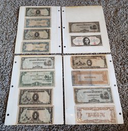 Assortment Of JAPANESE Paper Currency Notes