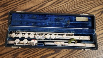 Antique W.T. ARMSTRONG Silver Plated Flute