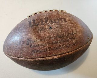 Vintage WILSON NFL Leather Football