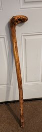 Vintage Hand Carved Wooden Driftwood Walking Stick