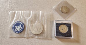 Assortment Of Vintage US Silver Coins