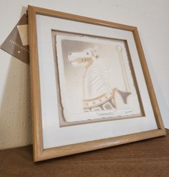 Vintage Paper Casting Framed Fine Art Creation