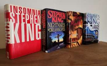 (4) Vintage Stephen King Hardback Novels