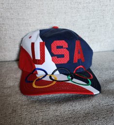 Vintage NEW OLD STOCK STARTER US Olympics Snapback Cap Hat