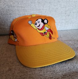 Vintage MIGHTY MOUSE Colorful Snapback Cap Hat