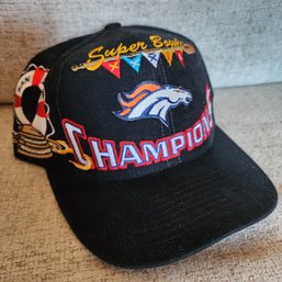 Vintage DENVER BRONCOS NFL Super Bowl Snapback Cap Hat