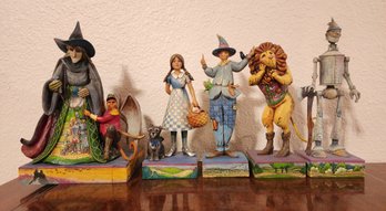 JIM SHORES Wizard Of Oz Full Set Of Carved Characters