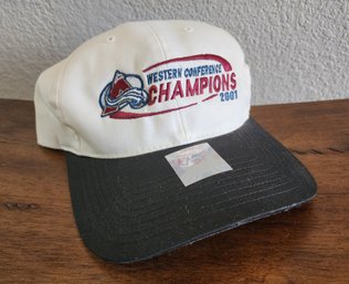 Colorado Avalanche WESTERN CONFERENCE CHAMPS Snapback Cap Hat