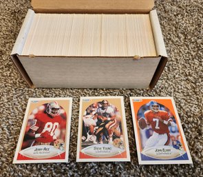 1990 FLEER NFL Football Trading Card Set