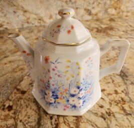 Vintage Porcelain Decorative Coffee Or Teapot