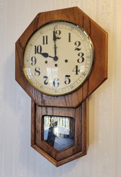 Vintage Howard Miller Hanging Pendulum Wall Clock