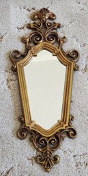 Vintage Framed Hanging Mirror