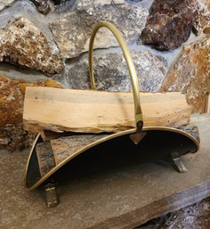 Firewood Caddy With Wood Included