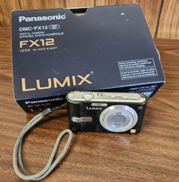 LUMIX FX12 Digital Camera