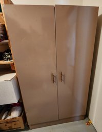 Large Dual Door Metal Storage Cabinet