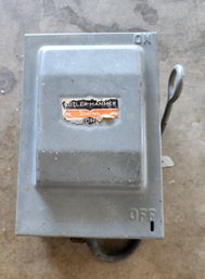 Vintage CUTLER HAMMER Electrical Junction Box