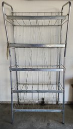 Vintage Metal Storage Rack System