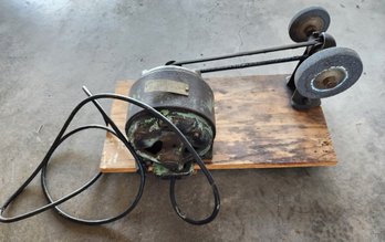 Vintage Bench Grinder Tool
