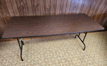 Vintage Large Folding Leg Table