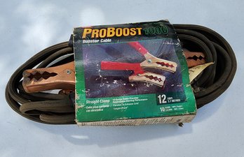 New PROBOOST 12 Foot Automotive Booster Cables