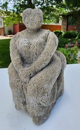 Yard Decor Faux Weathered Stone Figure Selection