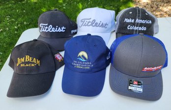 Nice Assortment Of (6) Caps Hats