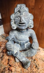 Vintage Xochipilli Aztec Home Decor Sculpture