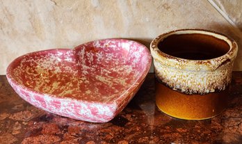 (2) Ceramic Pottery Handmade Selections