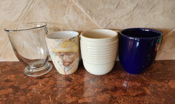 Assortment Of (4) Coffee Cups