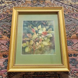 Framed Fine Art Original Watercolor Painting By Cathy J Goodale