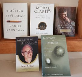 Assortment Of Philosophy Themed Books