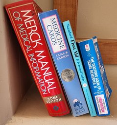 Assortment Of Home Remedy Healing Books