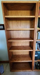 Vintage Wooden Bookcase Shelf System