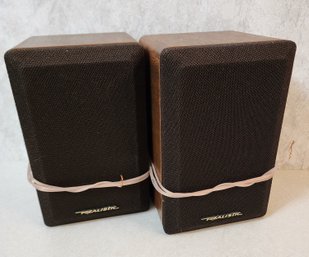 Vintage Pair Of MINIMUS 7 Watt Tabletop Speakers