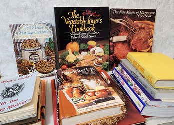 Large Assortment Of Cookbooks