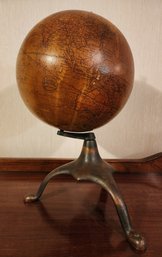 Antique Peerless Globe Supply House Chicago Illinois With Metal Stand