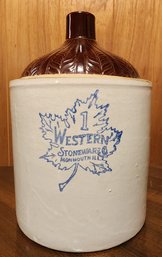 Vintage WESTERN Stoneware #1 Jug