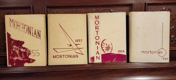 (4) Vintage 1950's J. STERLING MORTON HIGH SCHOOL Cicero Illinois Yearbooks