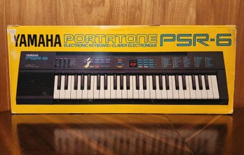 Vintage YAMAHA PSR-6 Digital Keyboard