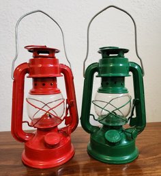 (2) Matching Lanterns