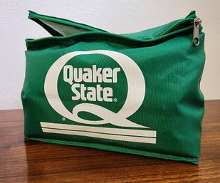 Vintage QUAKER STATE Racing Insulated Lunch Box