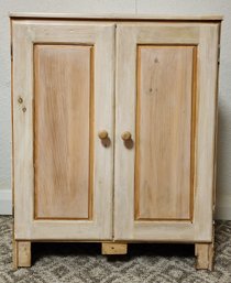 Vintage Wooden 2 Door Storage Cabinet