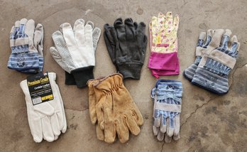 Assortment Of Garden Gloves