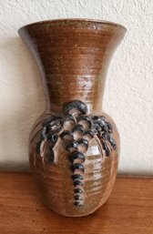 Vintage Studio Pottery Hanging Wall Vase By HERRICK