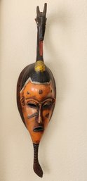 Vintage Carved Wooden Home Decor Tribal Style Mask