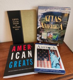 (4) America Themed Books