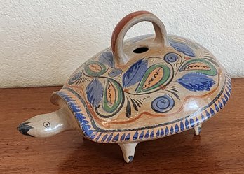 Vintage Ceramic MADE IN MEXICO Turtle Figure